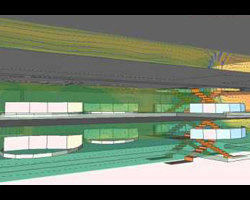 Natural ventilation for shopping mall with atrium